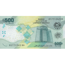 (454) ** PNew (PN700) Central African States - 500 Francs Year 2020 (2022)